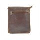 Leather Crossbody Bag Bohemia 18/4, Potato Brown Leather Crossbody Bag Bohemia 18/4, Potato Brown