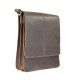 Leather Crossbody Bag Bohemia 18/5, Potato Brown Leather Crossbody Bag Bohemia 18/5, Potato Brown