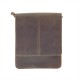 Leather Crossbody Bag Bohemia 18/5, Potato Brown Leather Crossbody Bag Bohemia 18/5, Potato Brown