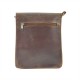 Leather Crossbody Bag Bohemia 18/5, Potato Brown Leather Crossbody Bag Bohemia 18/5, Potato Brown