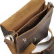 Leather Crossbody Bag Bohemia 18/5, Potato Brown Leather Crossbody Bag Bohemia 18/5, Potato Brown