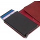 Leather Wallet-Card Holder Chesterfield Paris C08.044104, Red