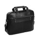 Leather Briefcase Chesterfield Calvi C40.103300, Black