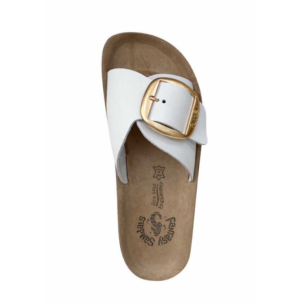 Anatomic Women Leather Sandals Fantasy S360 Lidia, White