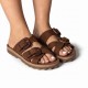 Anatomic Women Leather Sandals Fantasy S9050 Lauren, Chocolate Brown Anatomic Women Leather Sandals Fantasy S9050 Lauren, Chocolate Brown