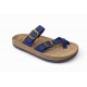 Anatomic Women Leather Sandals Fantasy S346 Caterina, Blue