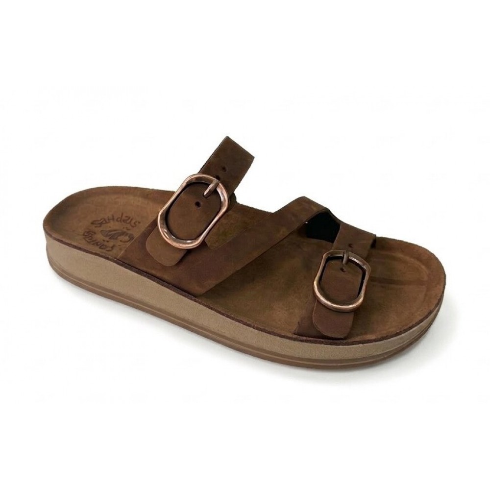 Anatomic Women Leather Sandals Fantasy S365 Marta, Chocolate Brown Anatomic Women Leather Sandals Fantasy S365 Marta, Chocolate Brown