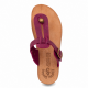 Anatomic Women Leather Sandals Fantasy S9004 Mirabella, Cherry Brush