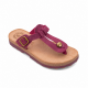 Anatomic Women Leather Sandals Fantasy S9004 Mirabella, Cherry Brush