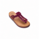 Anatomic Women Leather Sandals Fantasy S9004 Mirabella, Cherry Brush