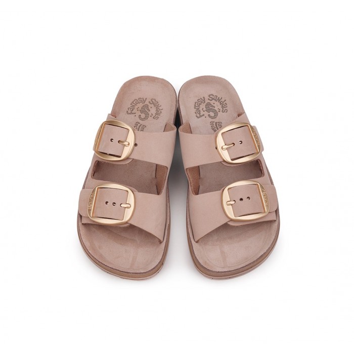 Anatomic Women Leather Sandals Fantasy S310 Despoina, Nude