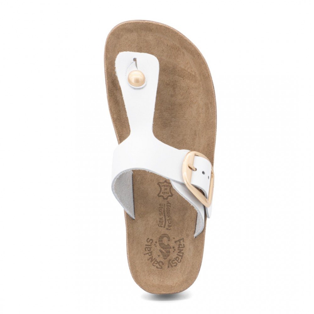 Anatomic Women Leather Sandals Fantasy S330 Brooke, White Anatomic Women Leather Sandals Fantasy S330 Brooke, White