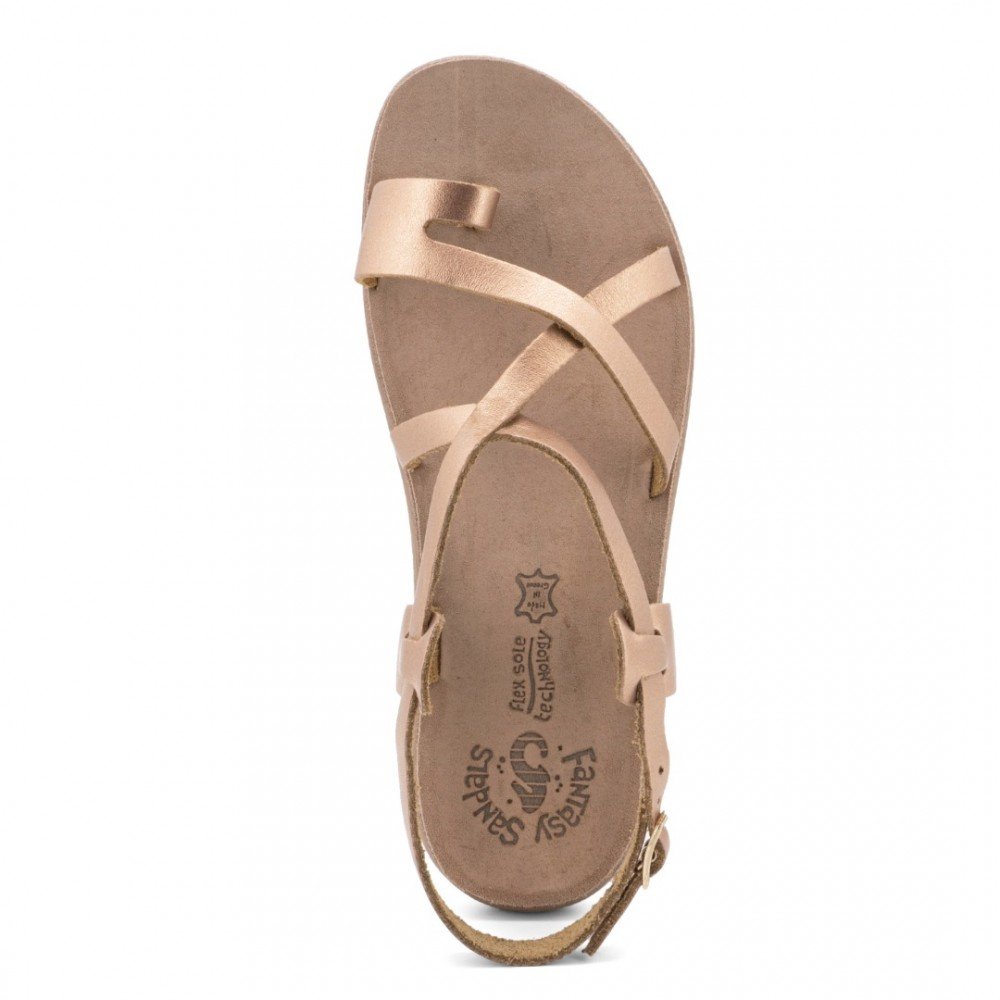 Anatomic Women Leather Sandals Fantasy S406 Lolita, Bronze Anatomic Women Leather Sandals Fantasy S406 Lolita, Bronze