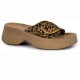 Anatomic Women Leather Platforms Fantasy S2105 Beatrice, Animal Print