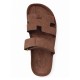 Anatomic Women Leather Sandals Fantasy S347 Bianca, Chocolate Brown