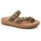 Anatomic Women Leather Sandals Fantasy S346 Caterina, Khaki
