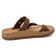 Anatomic Women Leather Sandals Fantasy S346 Caterina, Brown