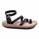 Anatomic Women Leather Sandals Fantasy S928 Sophie, Black