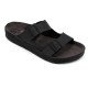 Anatomic Men Leather Sandals Fantasy S001 Leonidas, Black