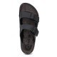 Anatomic Men Leather Sandals Fantasy S001 Leonidas, Black