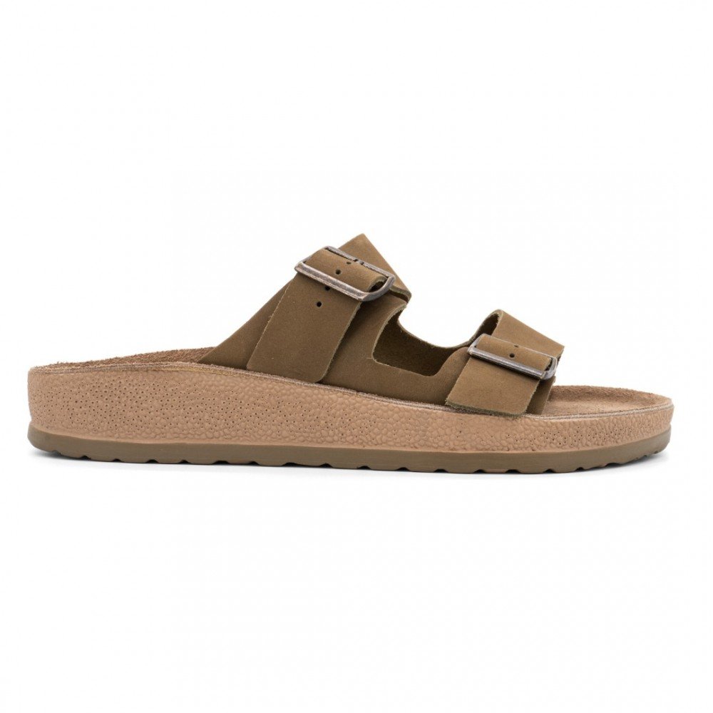 Anatomic Men Leather Sandals Fantasy S001 Leonidas, Green