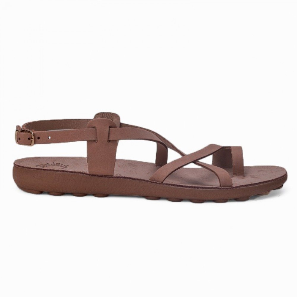 Anatomic Women Leather Sandals Fantasy S406 Lolita, Taba