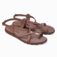 Anatomic Women Leather Sandals Fantasy S406 Lolita, Taba