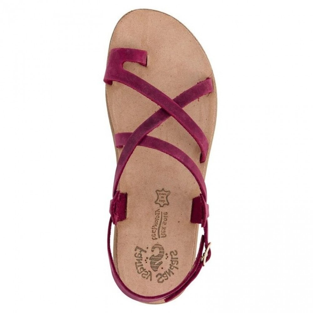 Anatomic Women Leather Sandals Fantasy S406 Lolita, Cherry Brush