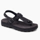 Anatomic Women Leather Sandals Fantasy S9005 Marlena, Black Print