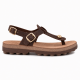 Anatomic Women Leather Sandals Fantasy S9005 Marlena, Brown