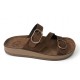 Anatomic Women Leather Sandals Fantasy S365 Marta, Chocolate Brown