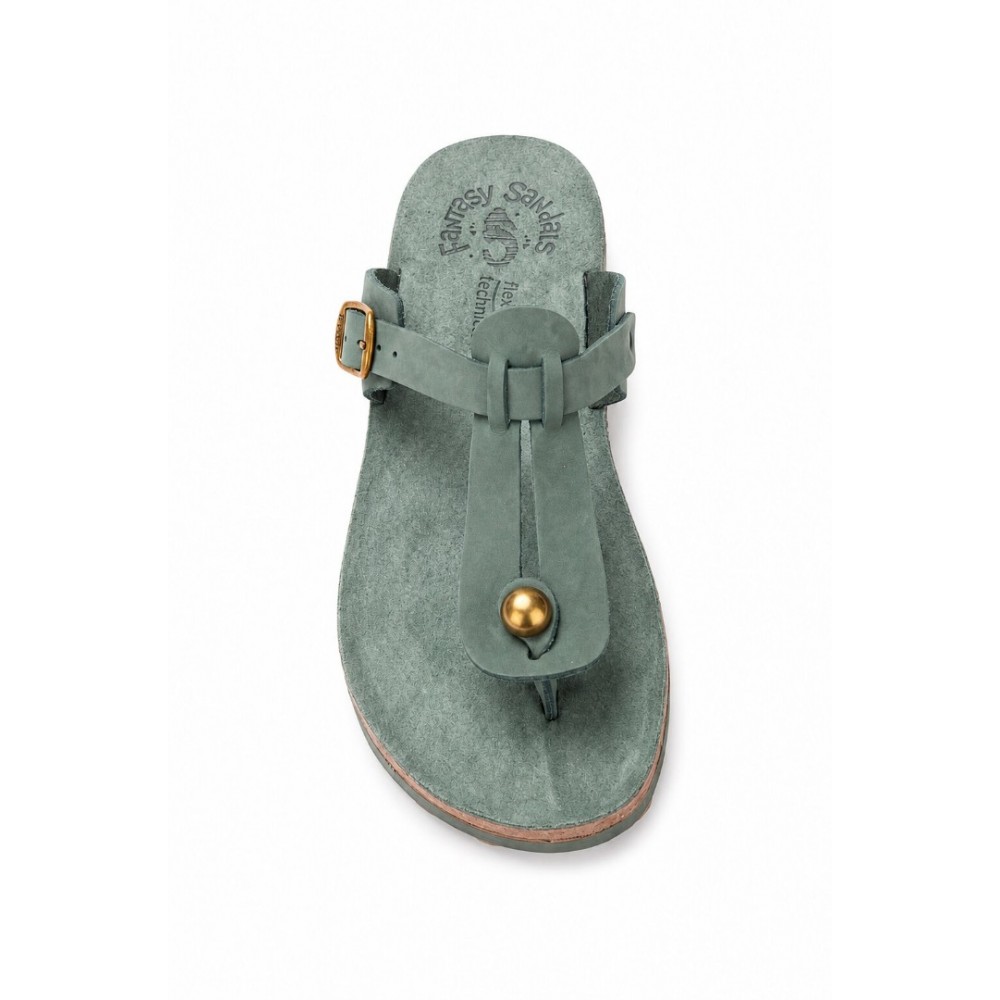 Anatomic Women Leather Sandals Fantasy S9004 Mirabella, Mint Green