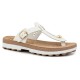 Anatomic Women Leather Sandals Fantasy S9004 Mirabella, White