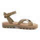 Anatomic Women Leather Sandals Fantasy S9045 River, Kaky