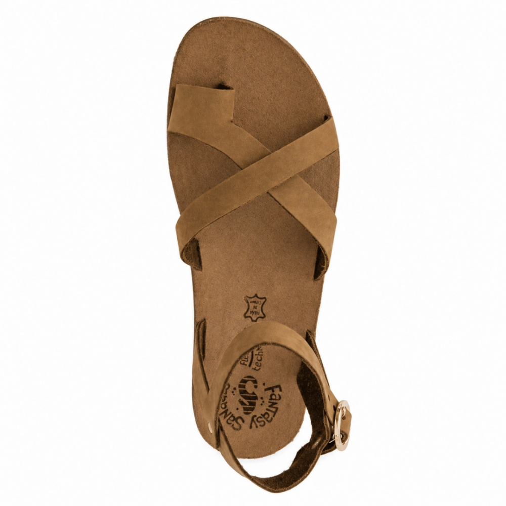 Anatomic Women Leather Sandals Fantasy S9045 River, Mocha
