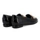 Women Patent Leather Moccasins I ATHENS 203, Black Women Patent Leather Moccasins I ATHENS 203, Black