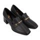 Women Leather Medium Heels I ATHENS 563/5, Black Women Leather Medium Heels I ATHENS 563/5, Black