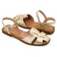 Women Premium Quality Leather Sandals Iris 158-7854, Platinum Gold Women Premium Quality Leather Sandals Iris 158-7854, Platinum Gold