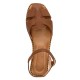 Women Premium Quality Leather Sandals Iris 158-7854, Taba