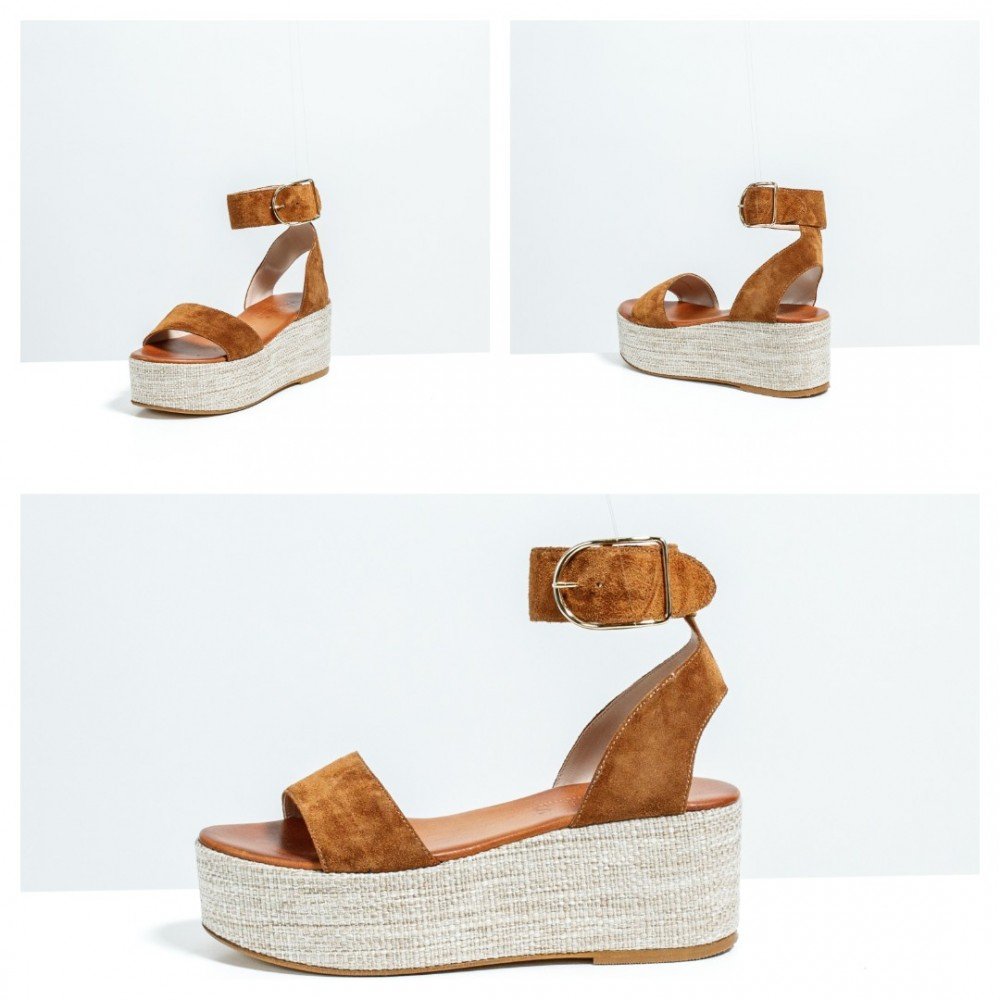 Women Leather Sandals Wedges Iris 24/49, Tampa Women Leather Sandals Wedges Iris 24/49, Tampa