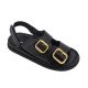 Women Leather Sandals Iris 24/39, Black