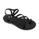 Women Leather Sandals Iris 24/76VM, Black