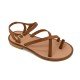 Women Leather Sandals Iris 24/76VM, Brown