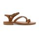 Women Leather Sandals Iris 24/76VM, Brown