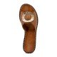 Women Premium Quality Leather Sandals Iris 404 PR, Brown