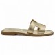 Women Premium Quality Leather Sandals Iris 8/9 PR, Gold