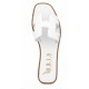 Women Premium Quality Leather Sandals Iris 8/9 PR, White