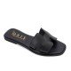 Women Premium Quality Leather Sandals Iris 8/9 PR, Black