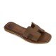 Women Premium Quality Leather Sandals Iris 8/9 PR, Brown