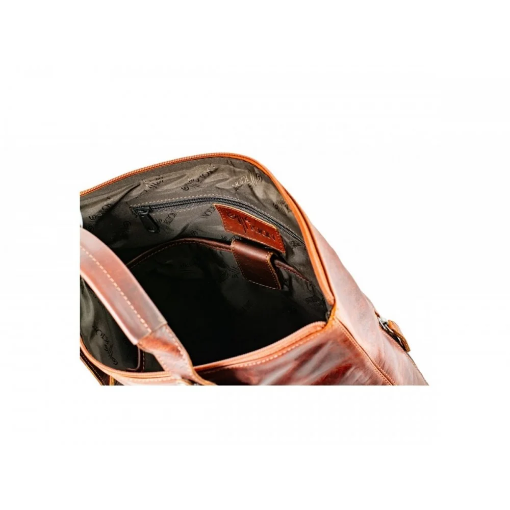 Leather Shoulder Bag/Backpack Kion 202105 Waxy, Kara